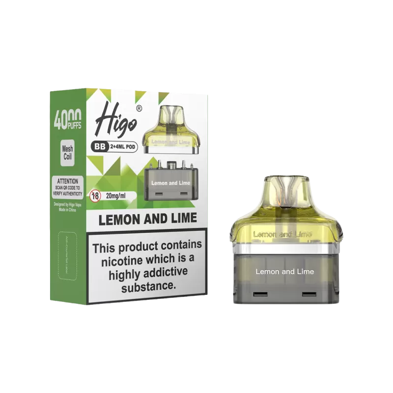 Higo BB 4000 Refill Pack - Strawberry Cherry Cranberry - Vapeshop Co - Image 2