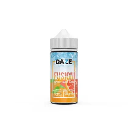 7 Daze Fusion Grapefruit Orange Mango CHILLED Vape e-Liquid 100mL - Vape Product, Vape Product (F78A0F)
