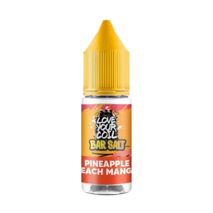 Pineapple Peach Mango Love Your Coil Bar Salt 10ml Nic Salt E Liquid