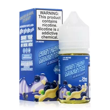 Blueberry Custard By Custard Monster Salts E-Liquid