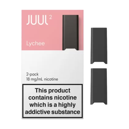 JUUL2 Lychee (Pack of 2) - 18mg - Vape Product