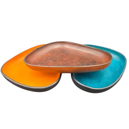 Molded Tray by LabetKomp - Color#Brown>Blue>Orange