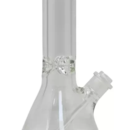 WP 108 – 10″ Clear Glass Beaker Bong - Ejuicewarehouse
