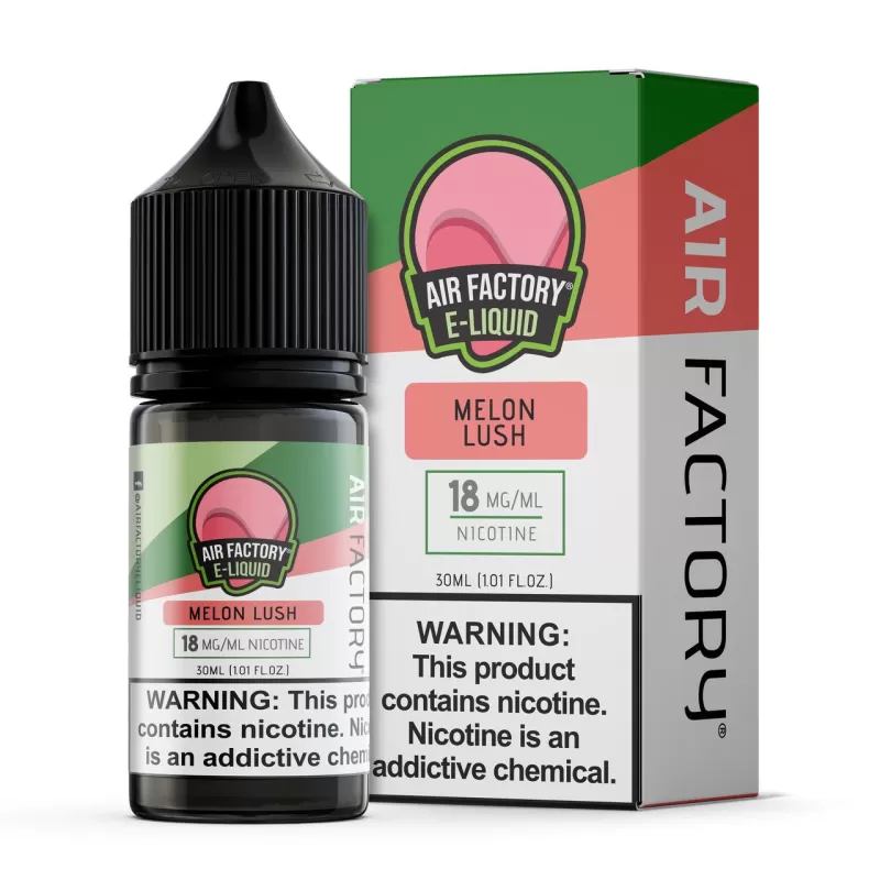 Air Factory Salt E-Liquid 30ml - Strawberry Crumble / 18mg - Vapeciga - Image 3