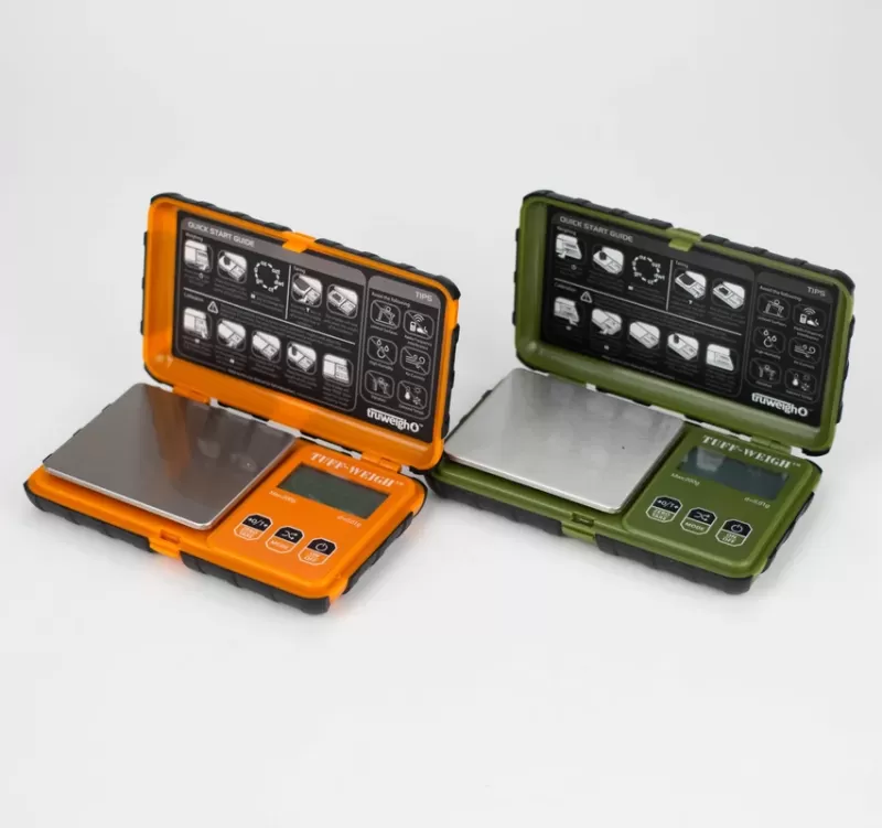 Truweigh | Tuff-Weigh Scale – 200g x 0.01g - Option1#Green/Black>Orange/Black