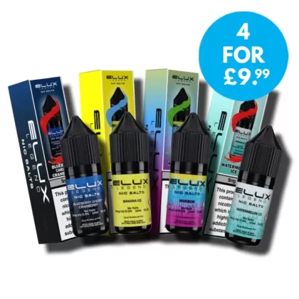 5mg (0.5%) Elux Legend Nic Salts - Vape Co