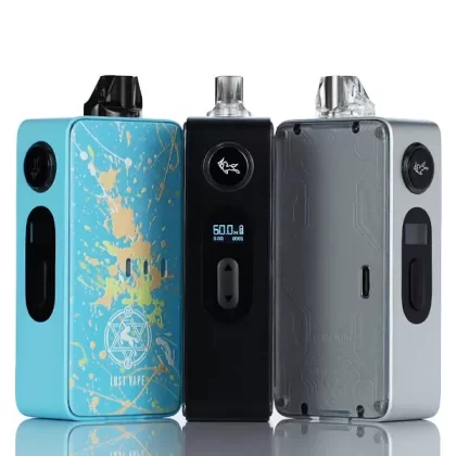 Lost Vape Centaurus B60 60W LiPo Boro Box Mod AIO Kit (DISCONTINUED) - Spring Blast