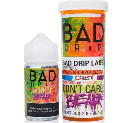 Bad Drip Labs Don't Care Bear E Liquid 60ml - 0mg (no nic)