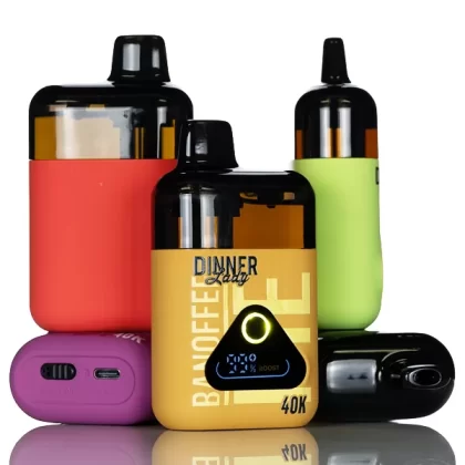 Dinner Lady Desserts 40K Puffs Disposable - Lemon Tart