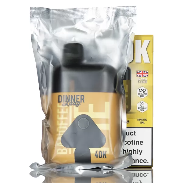 Dinner Lady Desserts 40K Puffs Disposable - Lemon Tart - Image 2