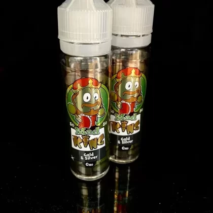 GOLD & SILVER BY MAD KING- 50ml – 0mg 50/50