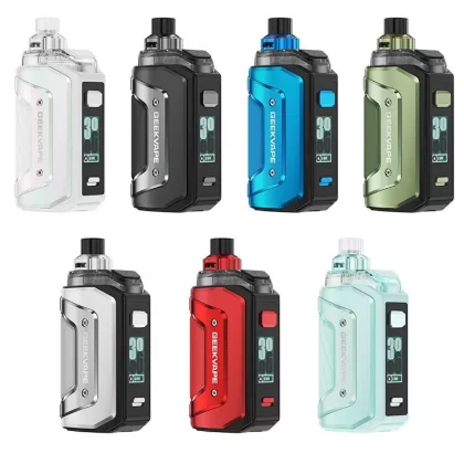 Geekvape Aegis Hero 5 50W Pod Mod Kit - Blaze Red, Frost Mint (581410)