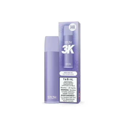 STLTH 3K Disposable Vape – Berry Burst