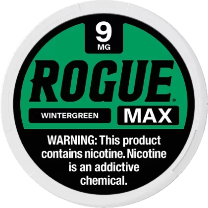 Rogue Max Nicotine Pouches Wintergreen