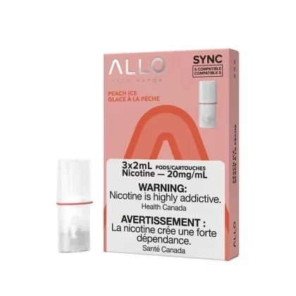 ALLO PODS – PEACH ICE