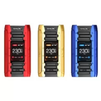 SMOK E-Priv 230 Watt Box Mod - Black Gold, Black Blue