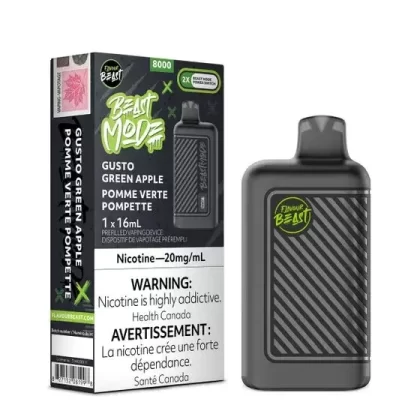 FLAVOUR BEAST BEAST MODE 8000 – GUSTO GREEN APPLE