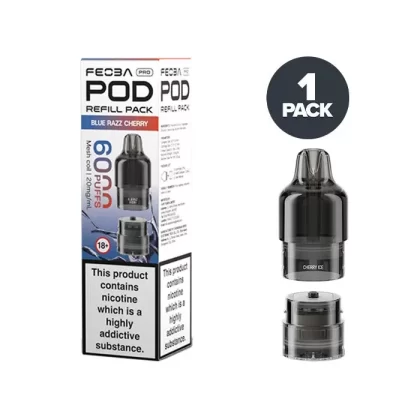 Blue Razz Cherry Feoba Pro 6000 Prefilled Pods