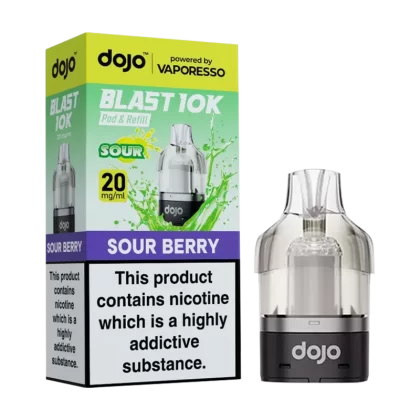 Sour Berry Dojo Blast 10K Refill Pack - Vapeshop Co