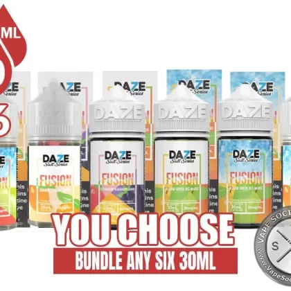 7 Daze Fusion Salt Bundle 6x30ml (180ml)