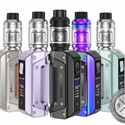 GeekVape Aegis Solo 3 Starter Kit - Black, Blue
