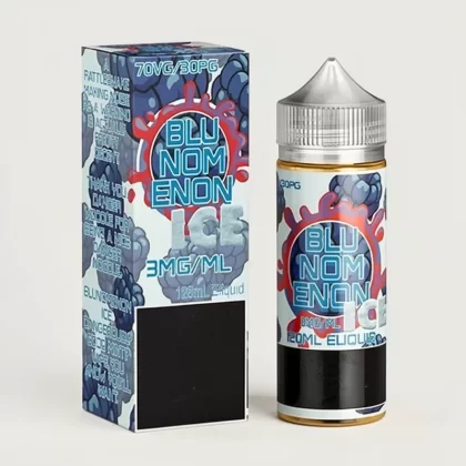 Blunomenon ICE – Nomenon E-Liquids – 120mL 70% VG Blue Razz - Vape Product; Vape Product, Vape Product