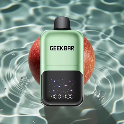 GEEK BAR 2GO Dual Tank 20mL 50000 Puffs Rechargeable Disposable Vape Pen Double Apple A&B - Bangvapeaustralia