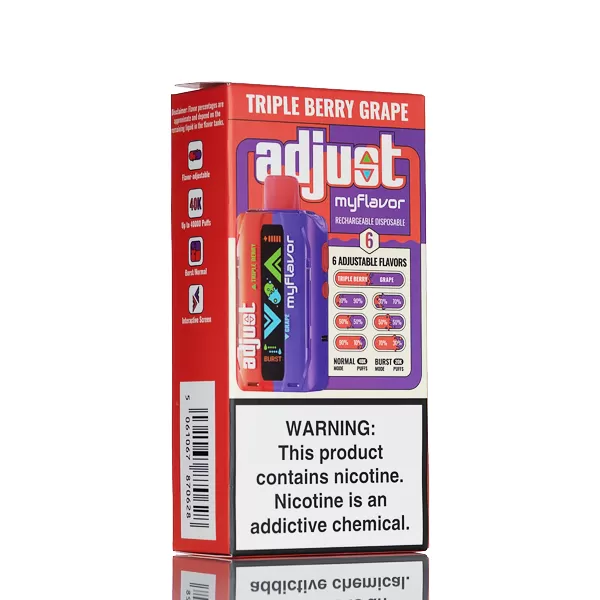 Adjust MyFlavor 40K Disposable - 20mL - Strawberry Mint Candy - Image 3