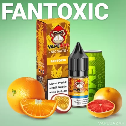 VapeApe – Fantoxic – Nic Salts - Vapebazar