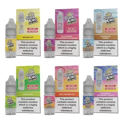 Soda King Bar Salts 10ml