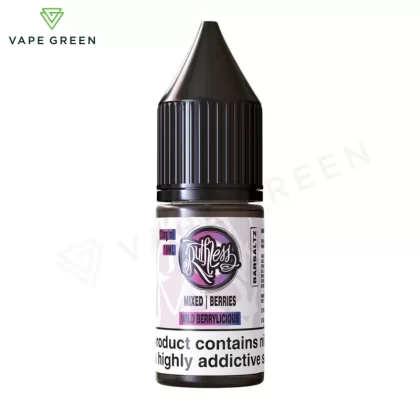 Wild Berrylicious Nic Salt E-Liquid by Ruthless Bar Saltz - Eliquidsupply