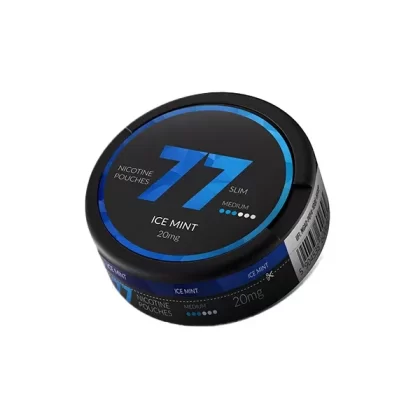 77 Slim Ice Mint Nicotine Pouches - Strength#20mg>8mg (48AA4C)