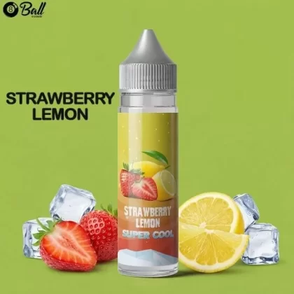 8 BALL STRAWBERRY LEMON SUPER COOL VAPE ELIQUID