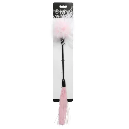 Sex and Mischief Whip and Tickle – Pink and White