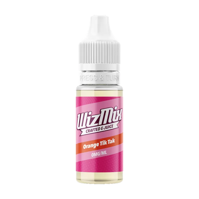 Wizmix Orange Tik-Tak - 10ml - Vape Product, Vape Product