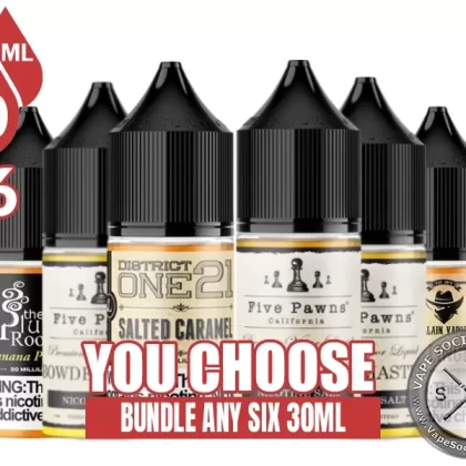 Five Pawns Salt Bundle 6x30ml (180ml)