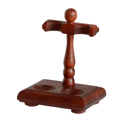 BRAZILIAN ROSEWOOD DUAL PIPE STAND