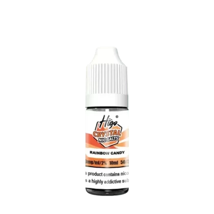 Higo crystal Rainbow Candy Nic Salt Vape Juice - Strength 20mg