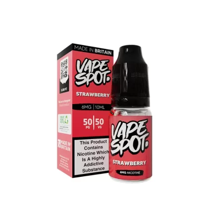 Vape Spot Strawberry E-Liquid 10ml - 6mg