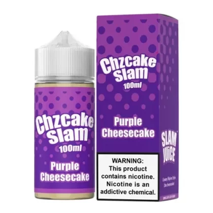 Chzcake Slam Purple Cheesecake 100ml E-Juice - Eliquidsupply