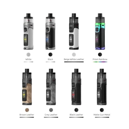 SMOK RPM 5 80W Pod System - Beige White Leather, Brown Leather