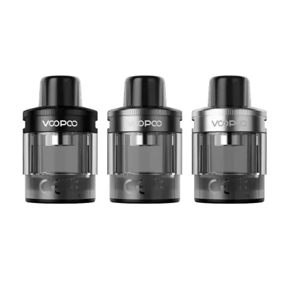 VOOPOO PnP X Pod Cartridge 2Pcs - Color#Black>Grey>SilverPnP X Cartridge DTL>PnP X Cartridge MTL