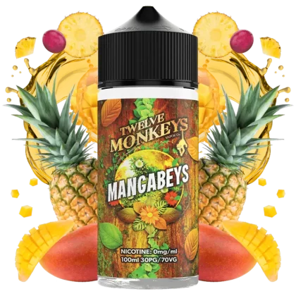 Twelve Monkeys Mangabeys 100ml E-Liquid Shortfill - Vapourdeal Co