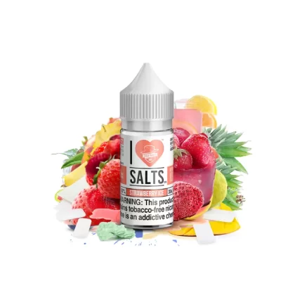 Strawberry Ice Salt by Mad Hatter EJuice 30ml - 25MG