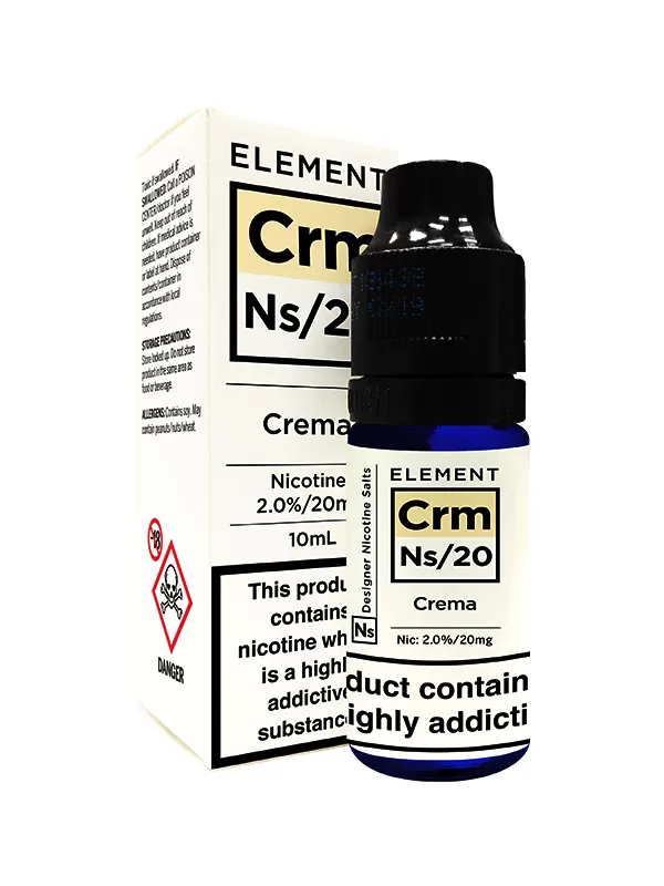 Element Cream Nic Salt E-Liquid - 10mg