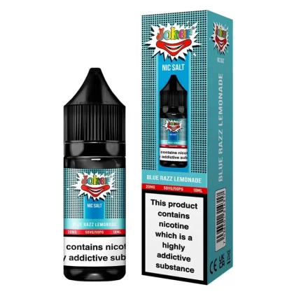 Joker Blue Razz Lemonade Nic Salt Vape Juice 10ml