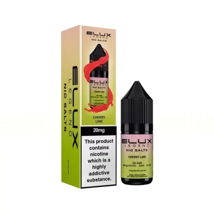 Cherry Lime Nic Salt E-Liquid by Elux Legend - Strength#10mg>20mg