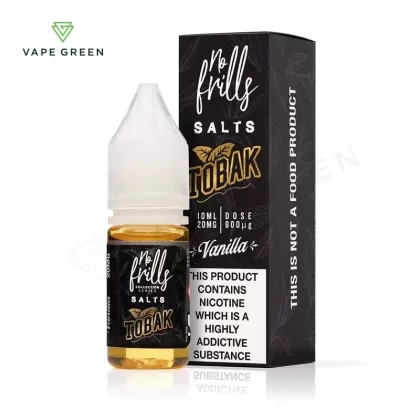 Vanilla Nic Salt E-Liquid by No Frills Tobak