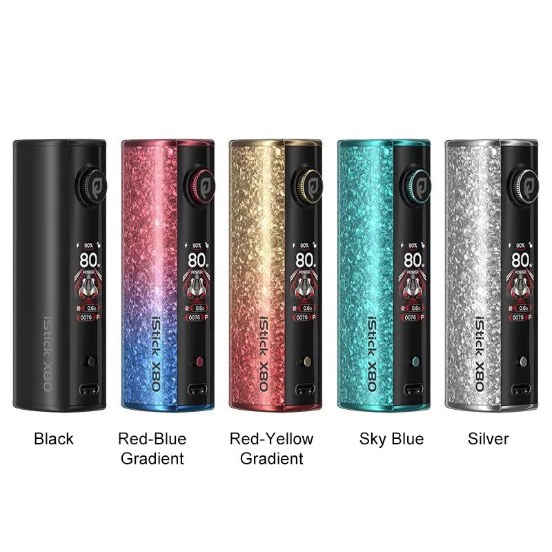 Eleaf iStick X80 Box Mod - Red-Yellow Gradient - Image 2