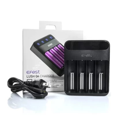 Efest Lush Q4 Intelligent Battery Charger - Ejuicewarehouse